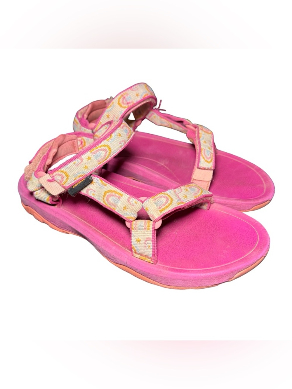 Teva Toddler Hurricane XLT 2 Sandal - Arc Birch - 1019390T/ABRCH Rainbow Pattern